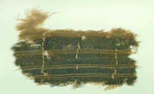 Wadi Murba'at textile (courtesy of the Israel Antiquities Authority)